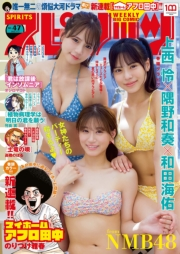 週刊ビッグコミックスピリッツ　2022年47号【デジタル版限定グラビア増量「上西怜、隅野和奏、和田海佑（NMB48）」】（2022年10月24日発売）