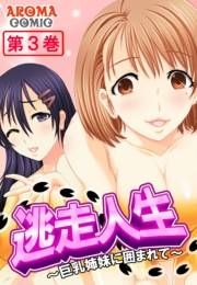 逃走人生 〜巨乳姉妹に囲まれて〜（３）