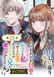 【単話版】バッドエンド目前のヒロインに転生した私、今世では恋愛するつもりがチートな兄が離してくれません！？@COMIC 第23話