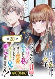 【単話版】バッドエンド目前のヒロインに転生した私、今世では恋愛するつもりがチートな兄が離してくれません!?@COMIC 第28話